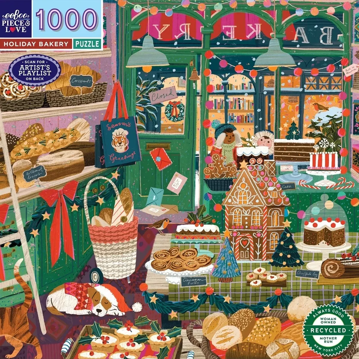Puzzle Holiday Bakery - 1000 pièces