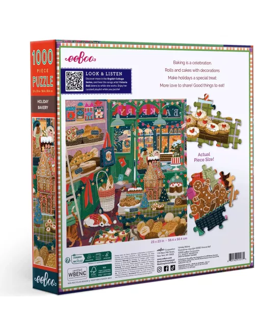 Puzzle Holiday Bakery - 1000 pièces