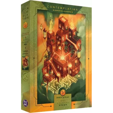 Puzzle Contemplation : Feu - 1000 pièces