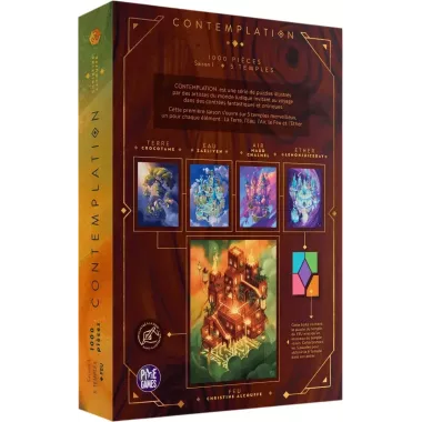 Puzzle Contemplation : Feu - 1000 pièces