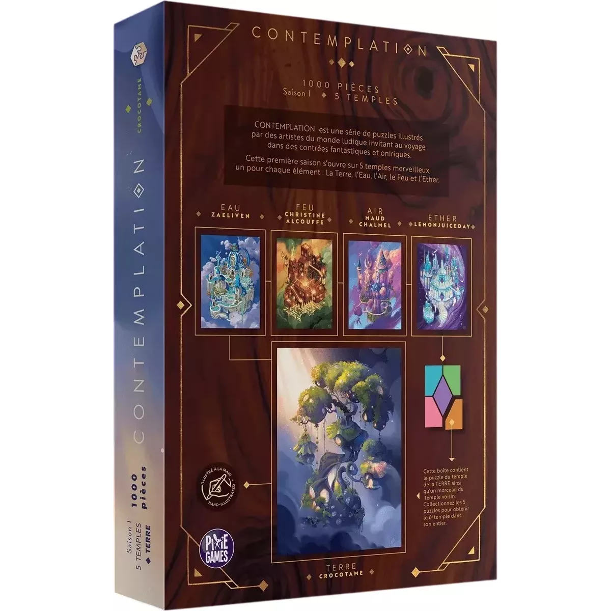 Puzzle Contemplation : Terre - 1000 pièces