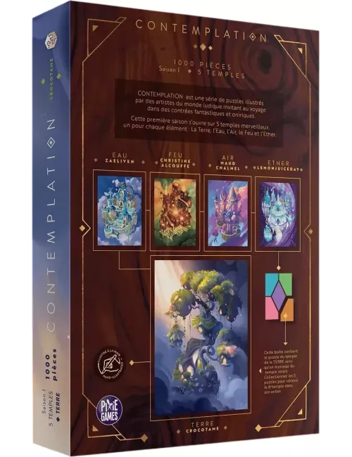 Puzzle Contemplation : Terre - 1000 pièces