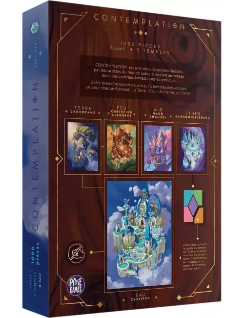 Puzzle Contemplation : Eau - 1000 pièces