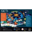 SETI : Search for Extraterrestrial Intelligence matériel  dos de boite