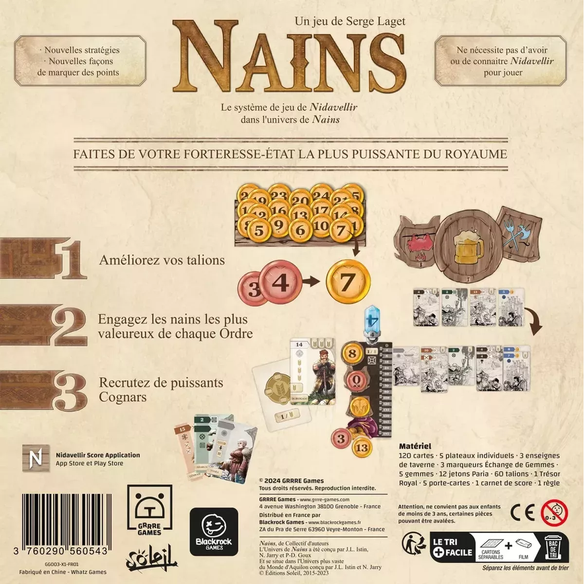 Nains - Nidavellir - Jeu de société - Grrre Games - Ludum.fr