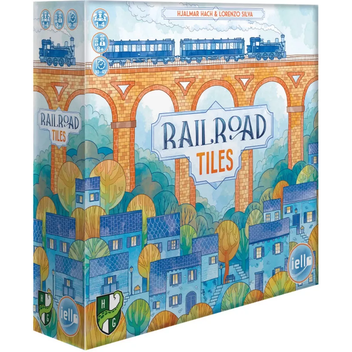 Railroad Tiles - Jeu de société - Iello - Ludum.fr