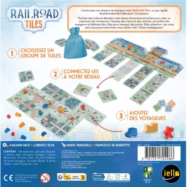 Railroad Tiles dos de boite