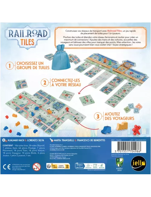 Railroad Tiles dos de boite
