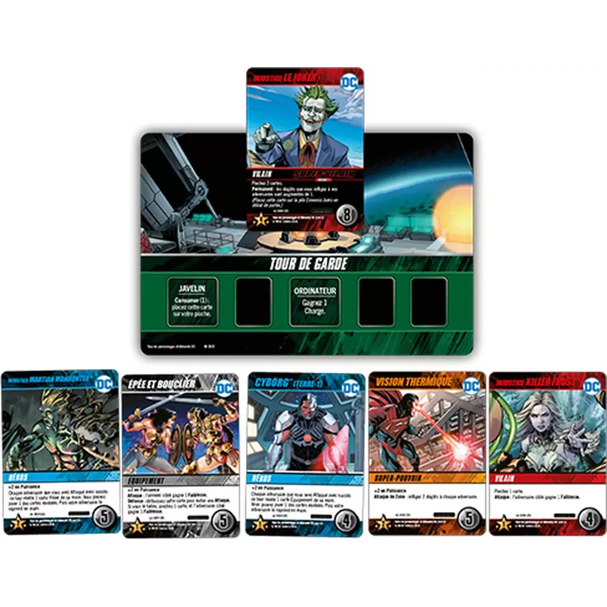 DC Comics Deck-Building : Injustice - Jeu de société - Don't Panic Games - Ludum.fr