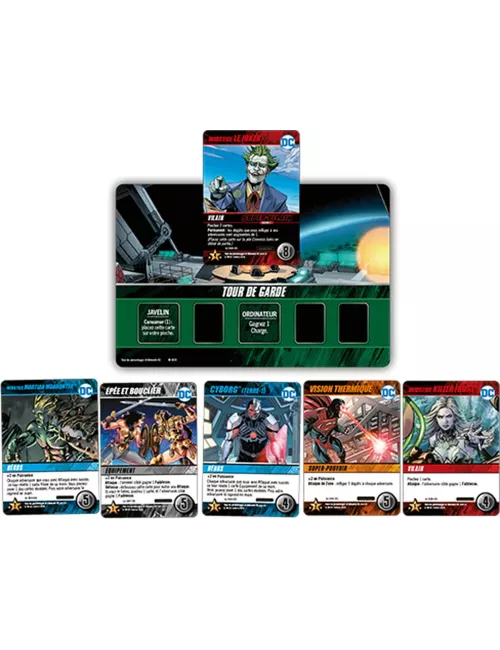 DC Comics Deck-Building : Injustice - Jeu de société - Don't Panic Games - Ludum.fr