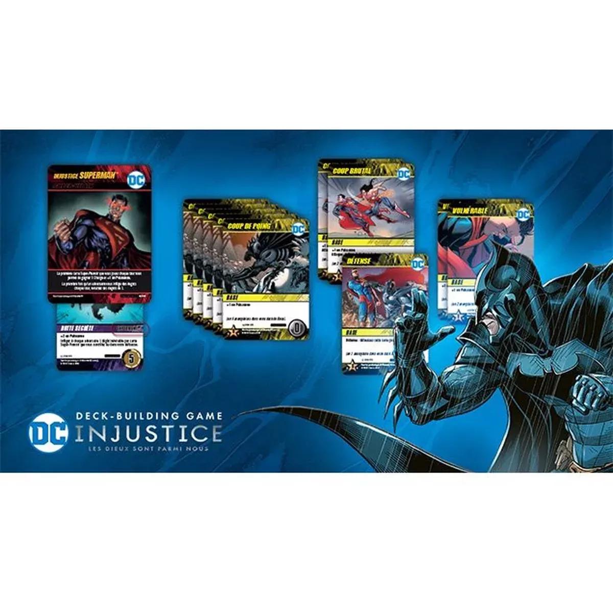 DC Comics Deck-Building : Injustice - Jeu de société - Don't Panic Games - Ludum.fr