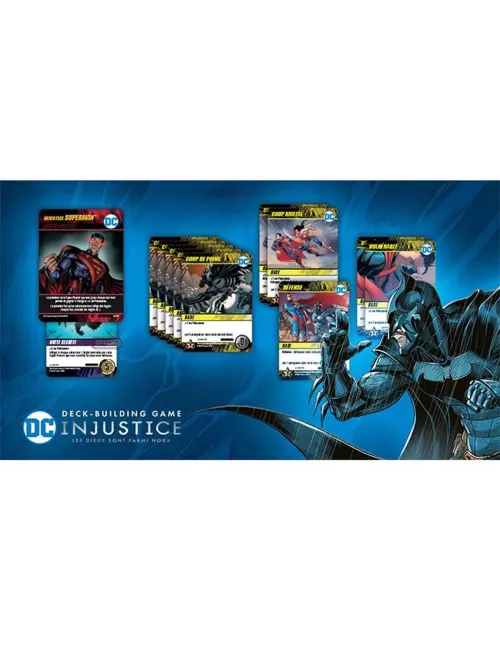 DC Comics Deck-Building : Injustice - Jeu de société - Don't Panic Games - Ludum.fr