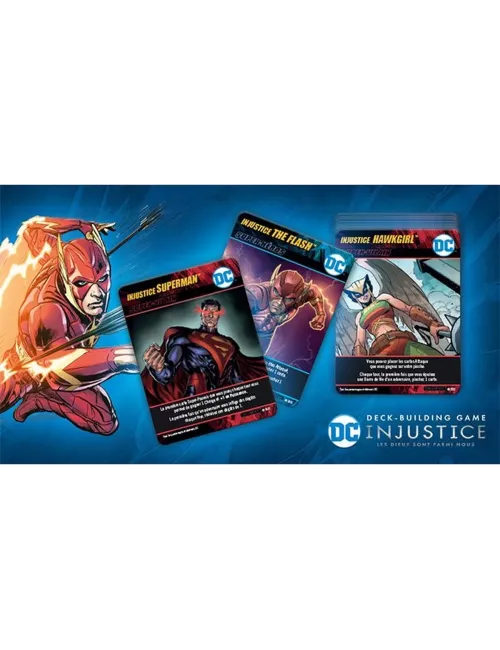 DC Comics Deck-Building : Injustice - Jeu de société - Don't Panic Games - Ludum.fr