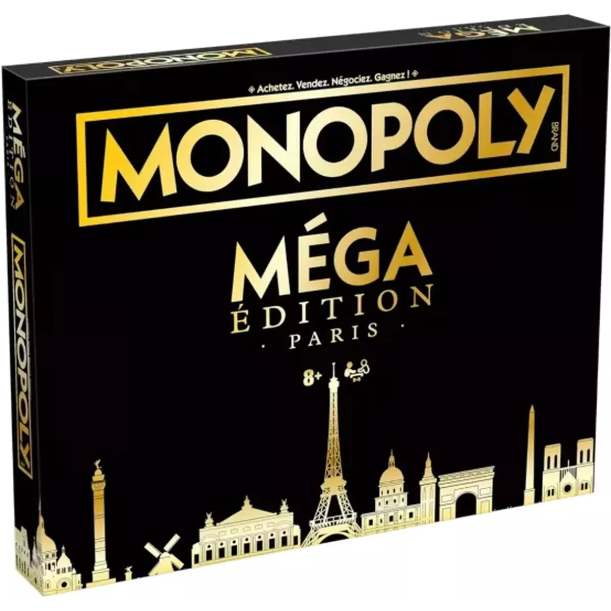 Monopoly Méga Edition Paris - Jeu de société - Hasbro - Ludum.fr