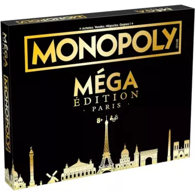 Monopoly Méga Edition Paris boite