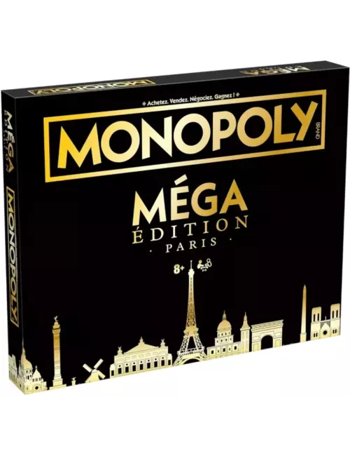 Monopoly Méga Edition Paris boite