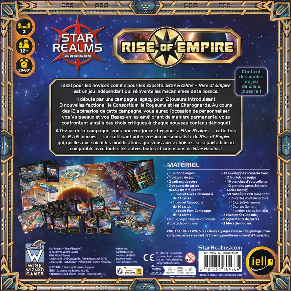 Star Realms - Rise Of Empire - Jeu de société - Ludum