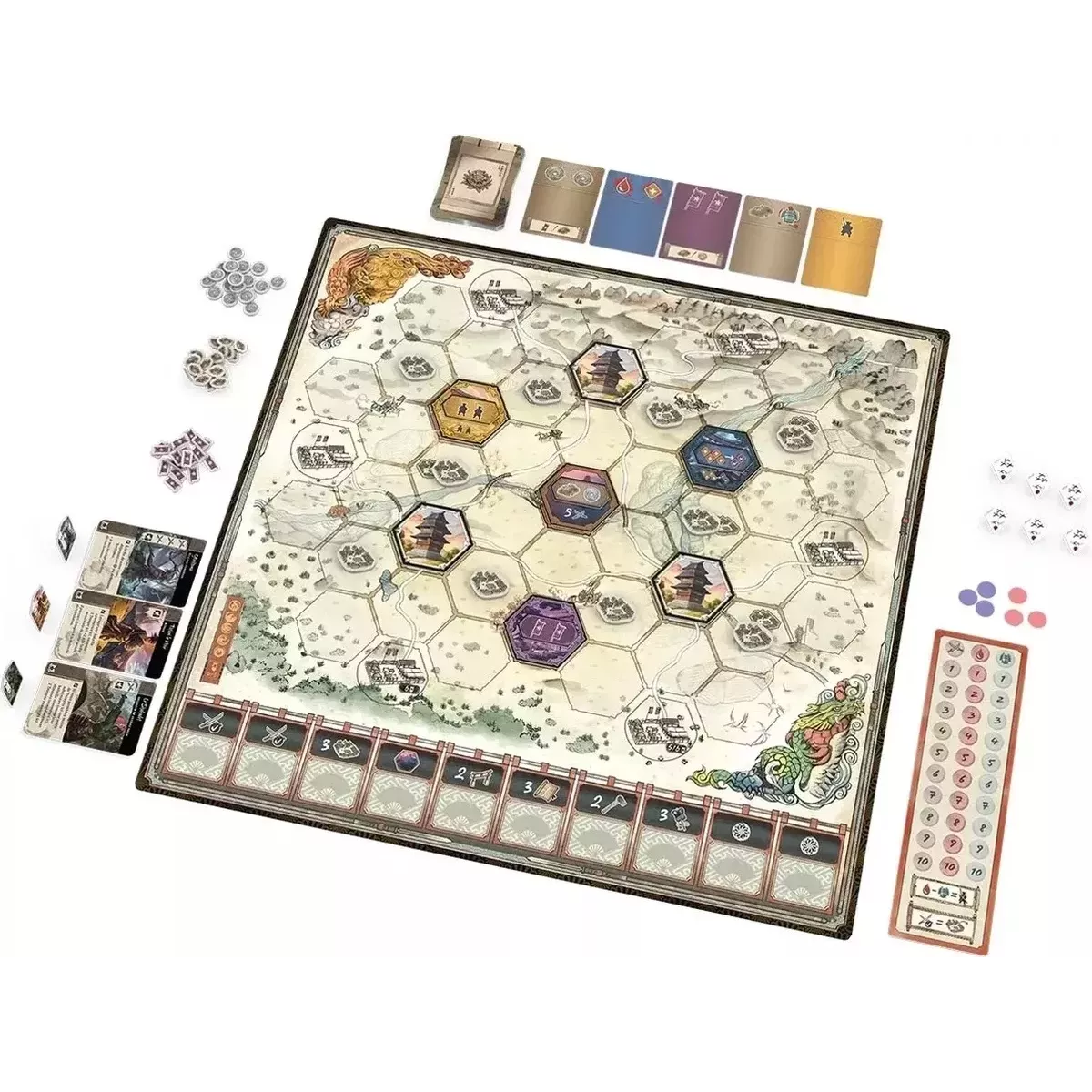 Gunsen : La Bataille de Toshi Ranbo - Jeu de société - Ludum.fr