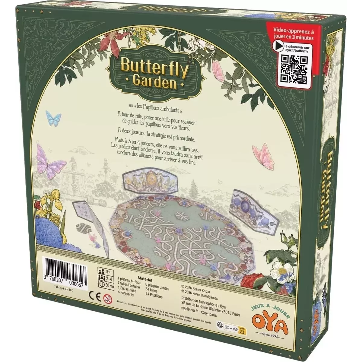 Butterfly Garden - Jeu de société - Oya - Ludum.fr