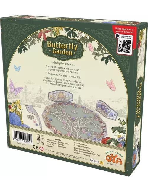 Butterfly Garden - Jeu de société - Oya - Ludum.fr