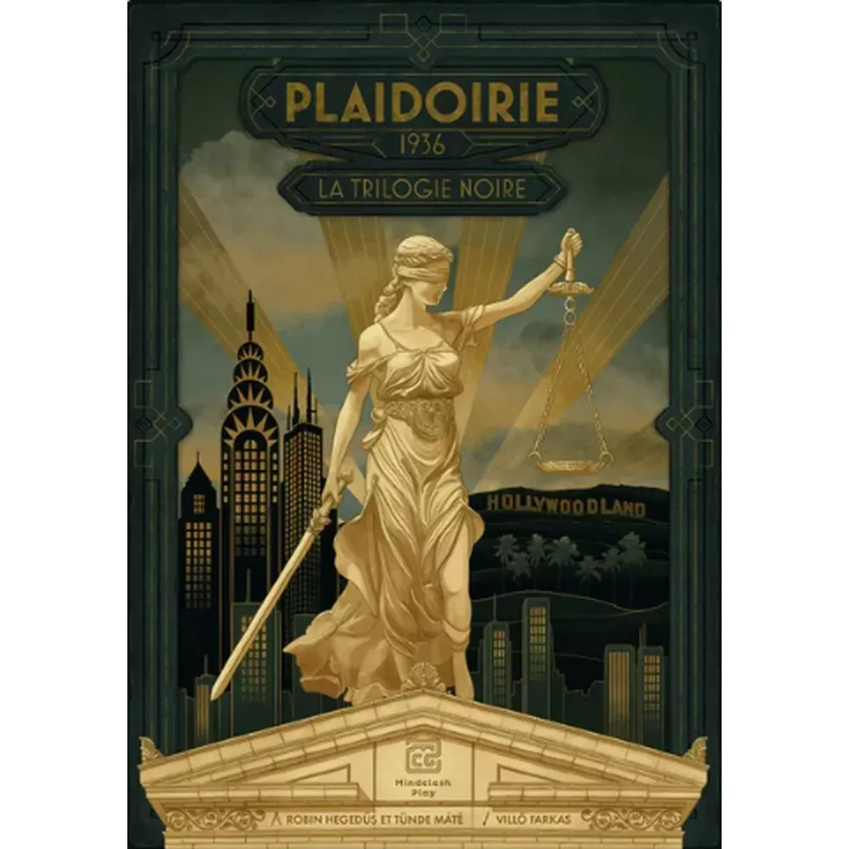 Plaidoirie 1936 - La Trilogie Noire
