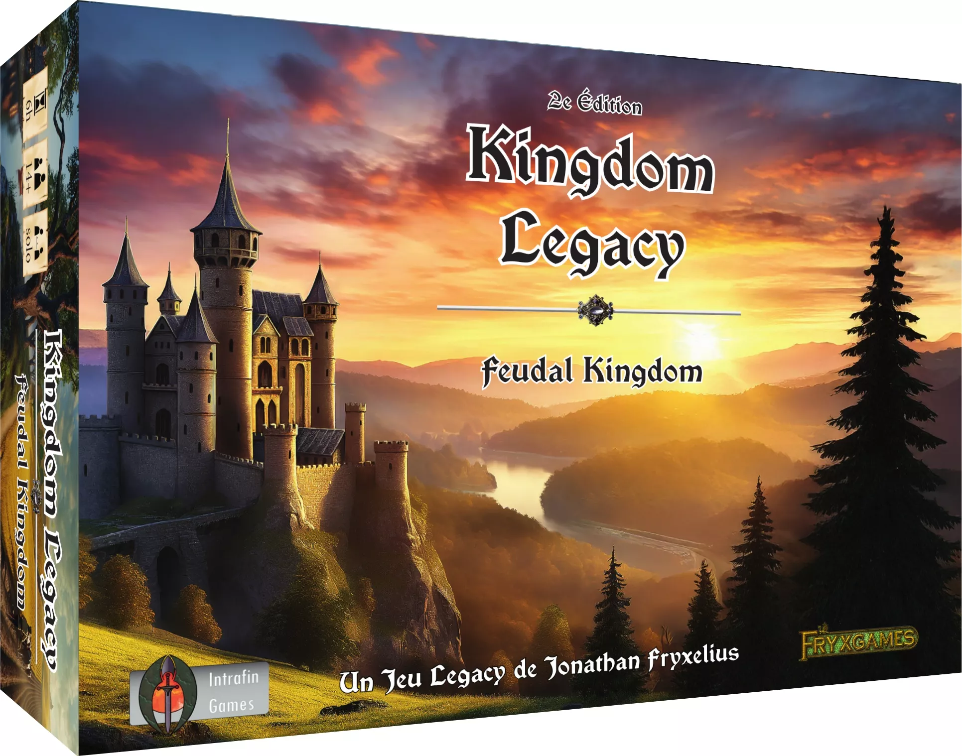 Boite de Kingdom Legacy - 2nd Edition Big Box - Feudal Kingdom