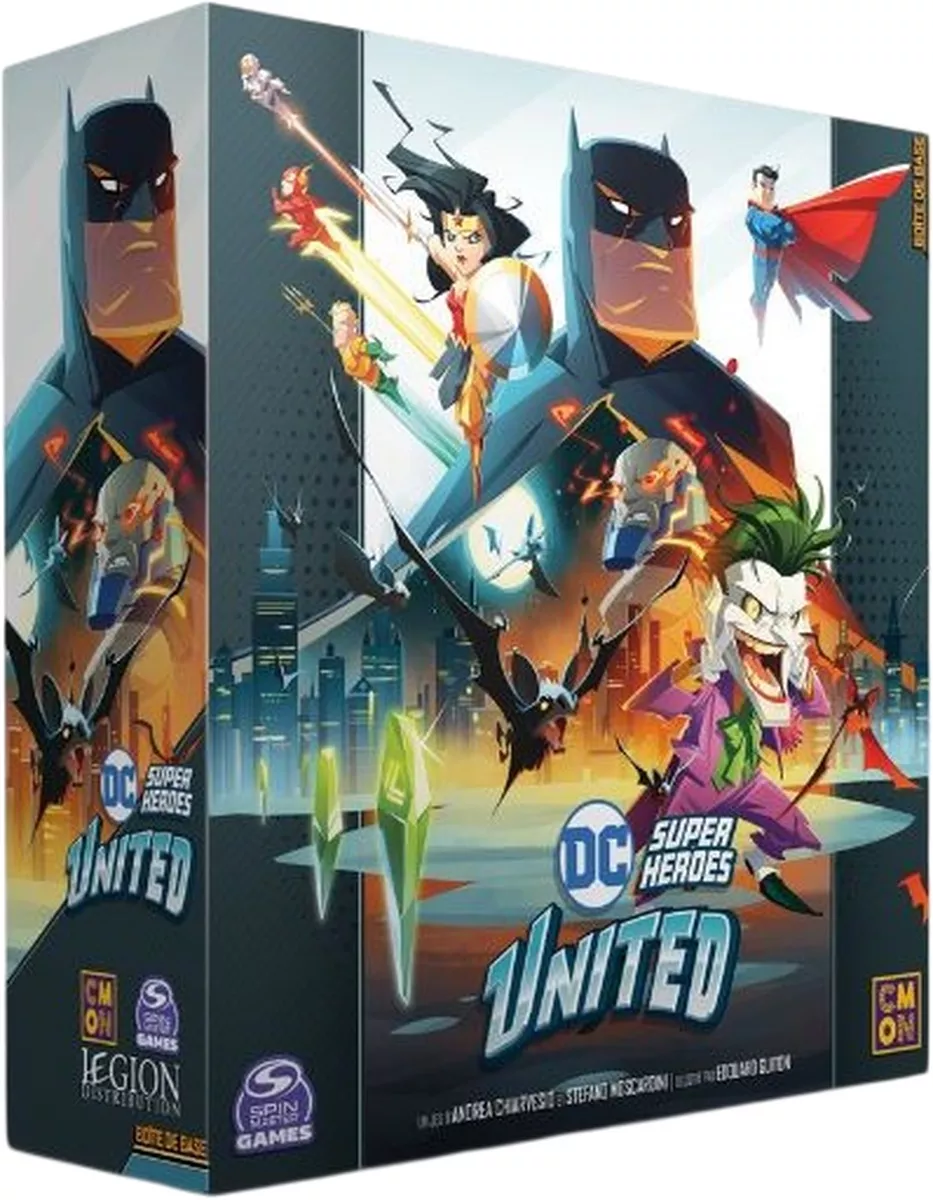 Boite de DC Super Heroes United