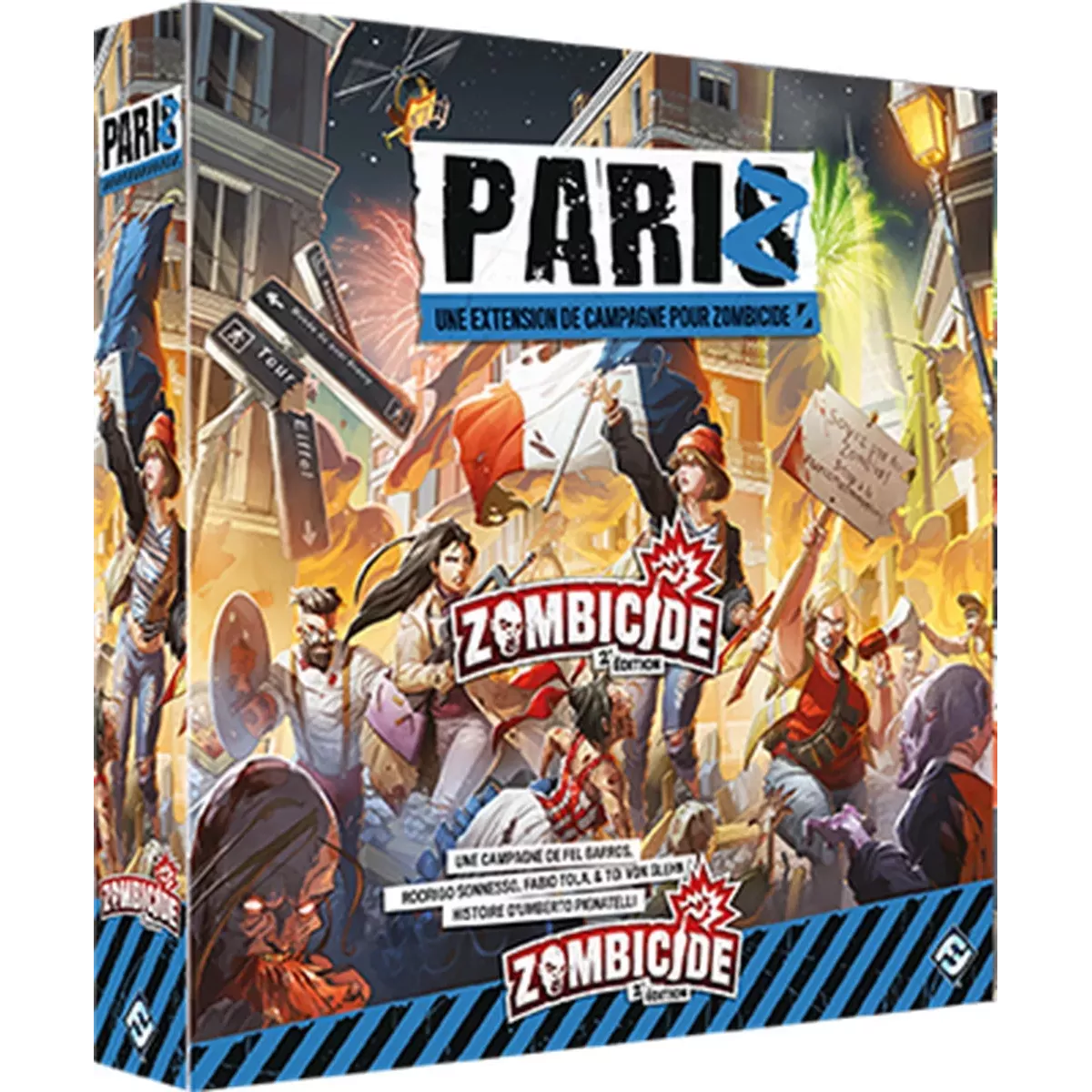 Zombicide 2nd Edition : PariZ - Extension - Ludum.fr