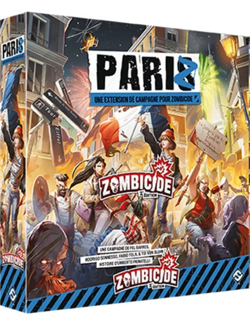 Zombicide 2nd Edition : PariZ - Extension - Ludum.fr