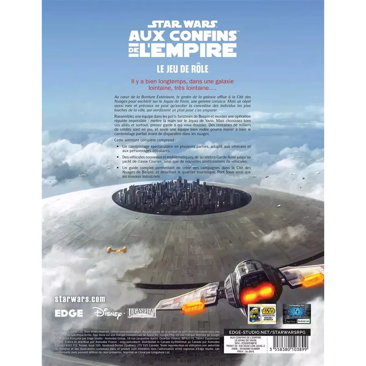 Star Wars Aux Confins de l’Empire : Le Joyau de Yavin
