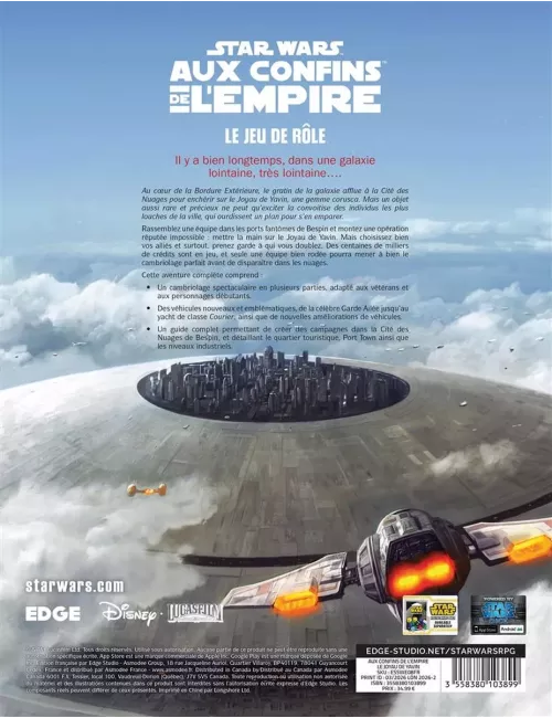 Star Wars Aux Confins de l’Empire : Le Joyau de Yavin