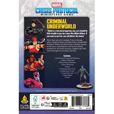 Marvel Crisis Protocol : Criminal Underworld - Affiliation Pack