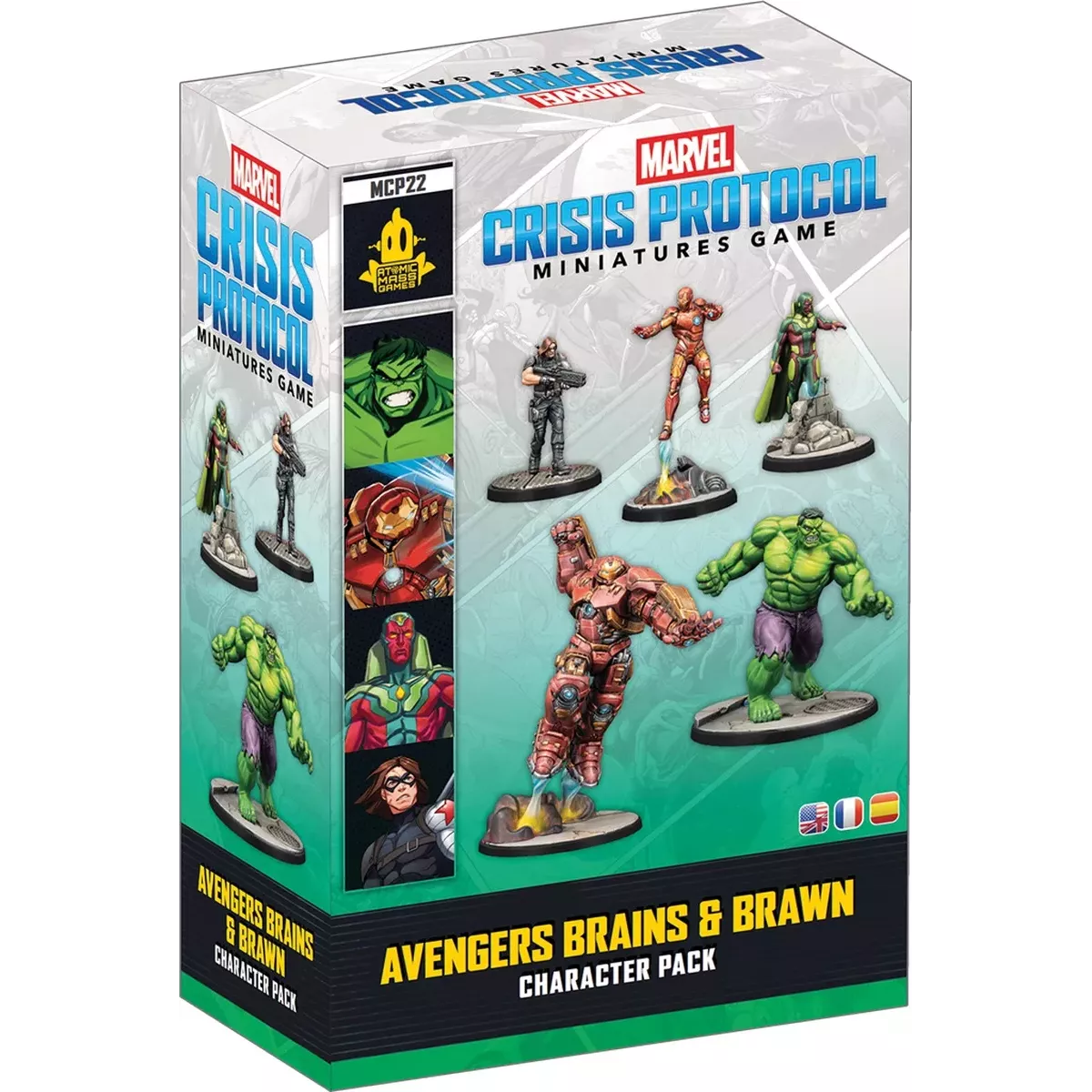 Marvel Crisis Protocol : Avengers Brains & Brawn - Character Pack 