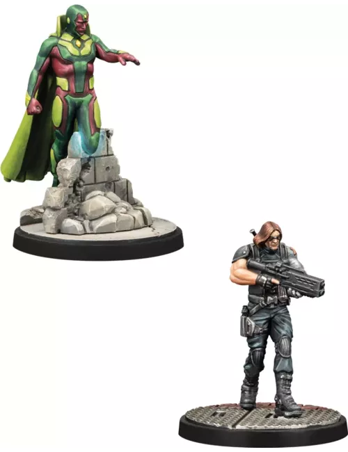 Marvel Crisis Protocol : Avengers Brains & Brawn - Character Pack 