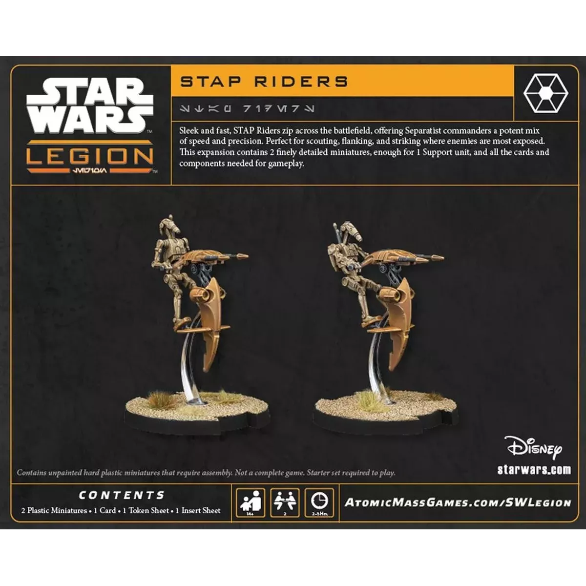 Star Wars : Légion - STAP Riders​​ (Reissue) - Extension d'Unité 