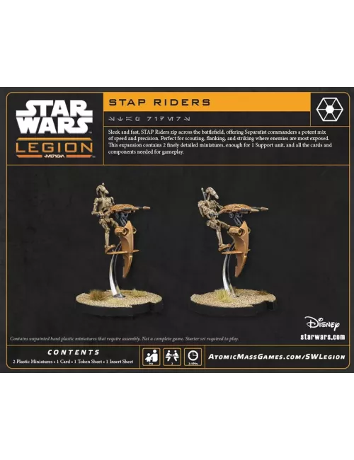 Star Wars : Légion - STAP Riders​​ (Reissue) - Extension d'Unité 