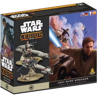 Star Wars : Légion - Jedi Barc Speeder - Extension Commandant / Agent 