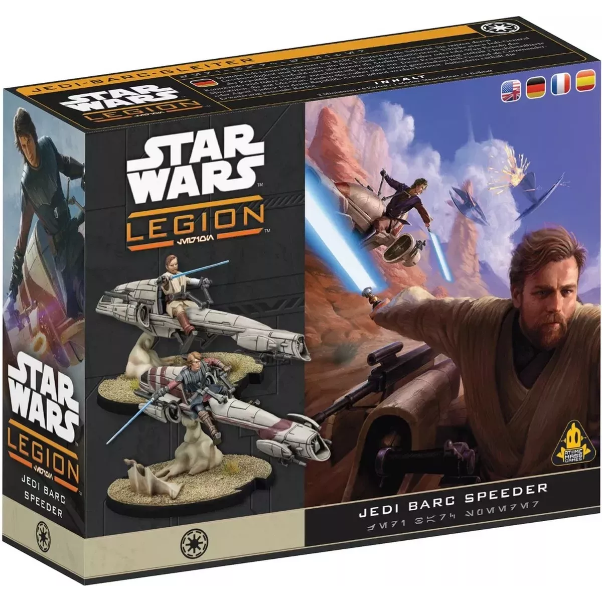 Star Wars : Légion - Jedi Barc Speeder - Extension Commandant / Agent 