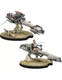 Star Wars : Légion - Jedi Barc Speeder - Extension Commandant / Agent 