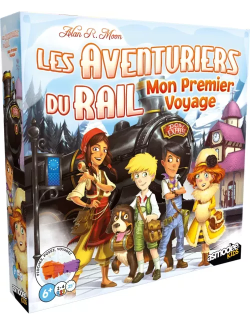 Les aventuriers du rail Europe : Premier voyage boite