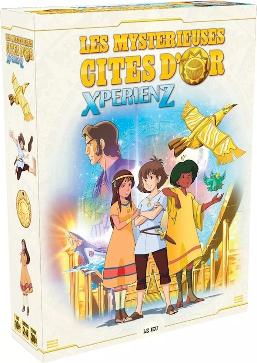Boite de Les Mystérieuses Cités d'Or XperienZ - Le Jeu