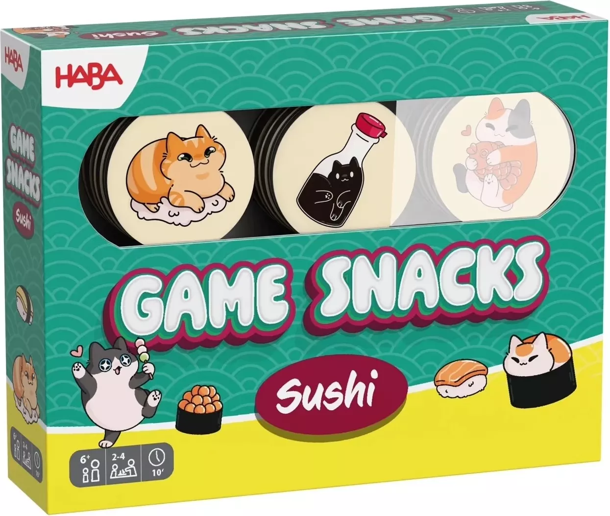 Boite de Game Snacks - Sushi