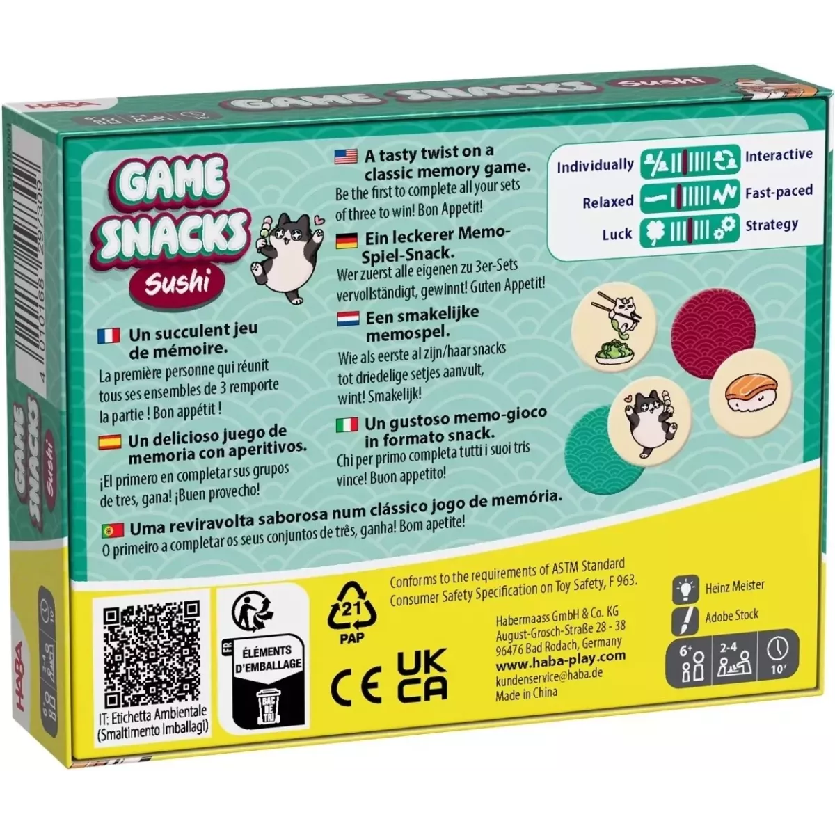 Game Snacks - Sushi