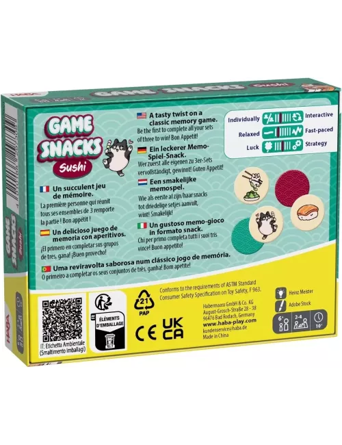 Game Snacks - Sushi