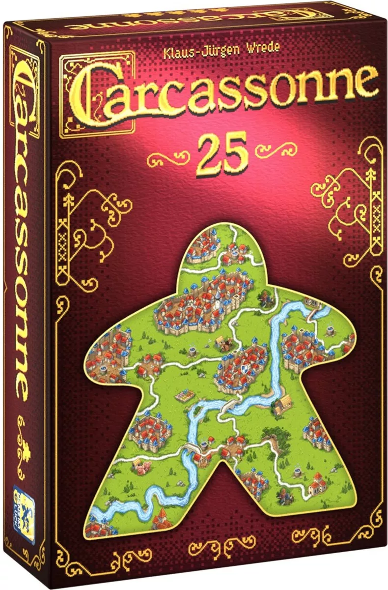 Boite de Carcassonne 25th Anniversary Retro