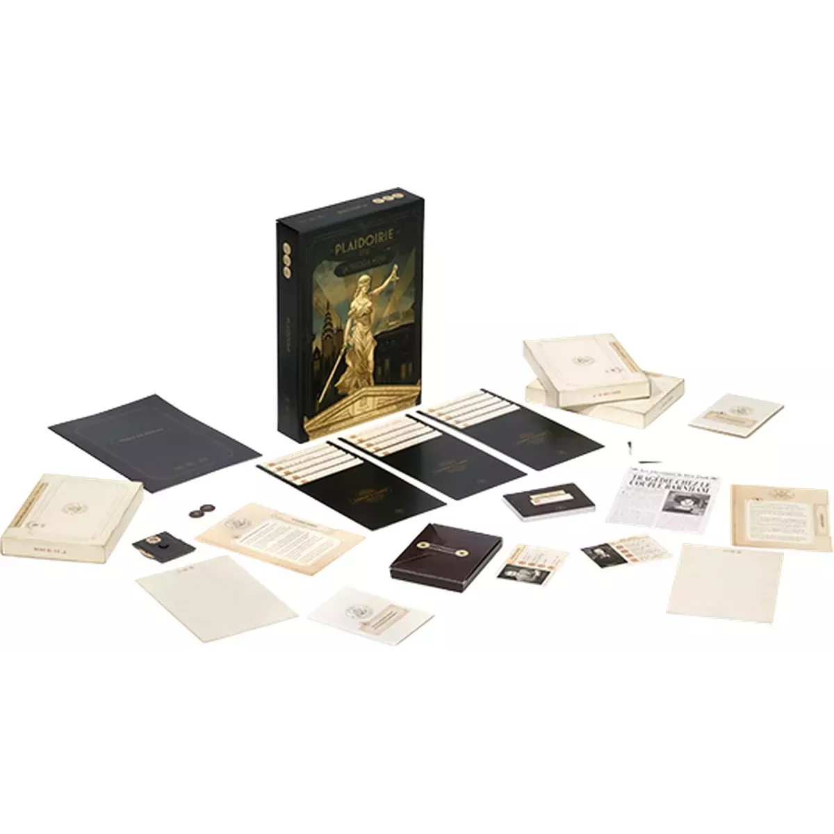 Plaidoirie 1936 - La Trilogie Noire - Jeu de société - Mindclash Games - Ludum.fr
