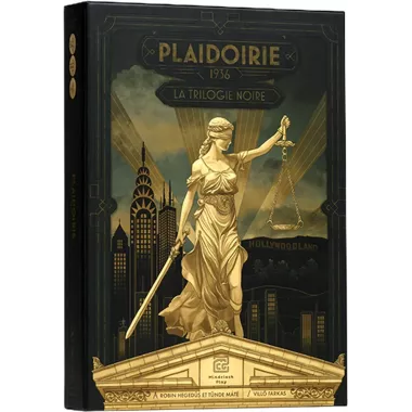 Plaidoirie 1936 - La Trilogie Noire - Jeu de société - Mindclash Games - Ludum.fr