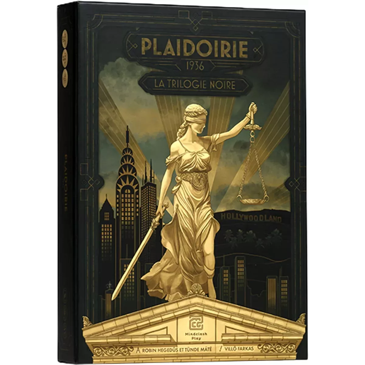 Plaidoirie 1936 - La Trilogie Noire - Jeu de société - Mindclash Games - Ludum.fr