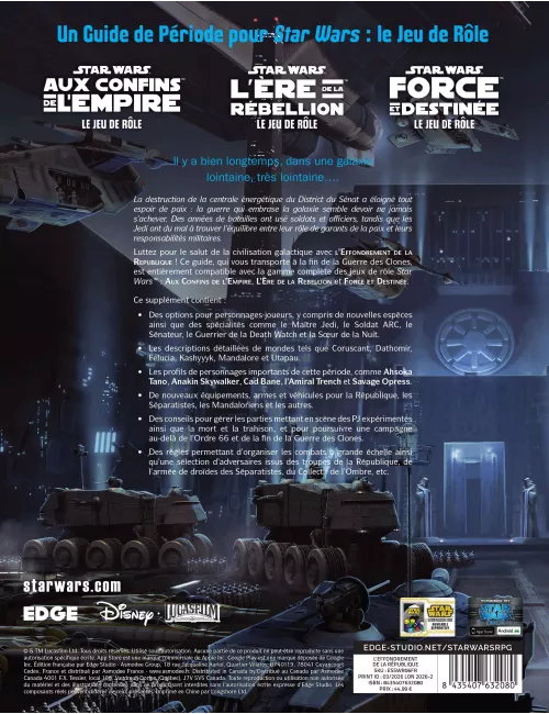 Star Wars - L’Effondrement de la République 