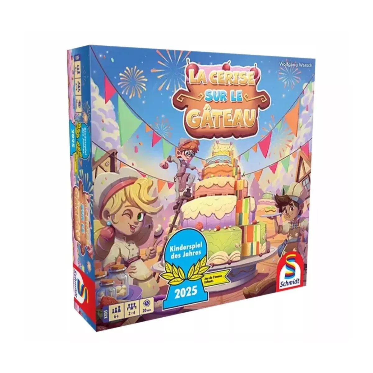 La Cerise sur le Gâteau - Jeu de société - Schmidt - Ludum.fr